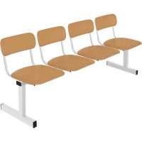 Секция стульев четырехместная М-113-04 четырехместная